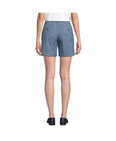 Lands' End Women's Classic 7" Chambray Shorts