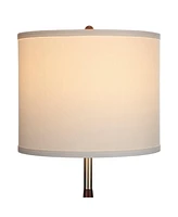 Brightech Lucas 61" Led Standing Floor Lamp with Drum Shade