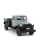 Greenlight Collectibles 1/64 1945 Dodge Power Wagon, Anvil Gray, Greenlight Exclusive Production 51470-a