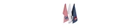 Design Imports Patriotic Dish Towel Set 18x28", Decorative Kitchen Towels, Red White Boom, 3 Count