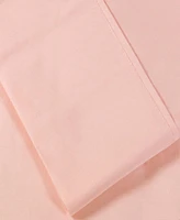 Superior Cotton Percale 300 Thread Count Solid Lightweight Pillowcase Set