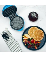 Uncanny Brands Cat in the Hat Mini Waffle Maker - Dr. Seuss Kitchen Appliance