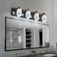 Streamdale Furniture Vanity Lights With 4 Led Bulbs For Bathroom Lighting