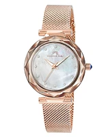 Porsamo Bleu Hazel Stainless Steel Rose Tone Women's Watch 1271CHAS