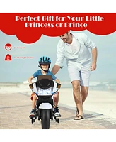 Sugift 12V Kids Ride On Motorcycle Electric Motor Bike