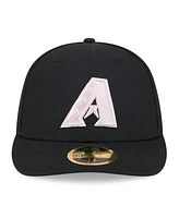 New Era Men's Black Arizona Diamondbacks 2024 Mother's Day Low Profile 59FIFTY Fitted Hat