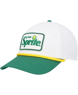 American Needle Men's White/Green Sprite Roscoe Adjustable Hat