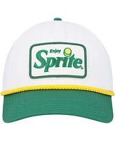 American Needle Men's White/Green Sprite Roscoe Adjustable Hat