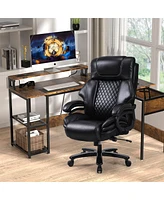 Streamdale Furniture Office Chair Heavy And Tall Adjustable Executive Big And Tall Office Chair