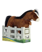 Aurora Breyer Showstoppers Clydesdale Horse 13 Inch Plush Figure