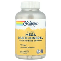 Solaray Mega Multi Mineral Iron Free