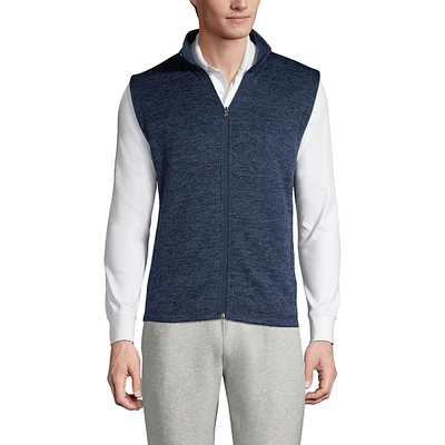 Lands' End Big & Tall Sweater Fleece Vest