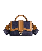 True Religion Mini Denim Satchel