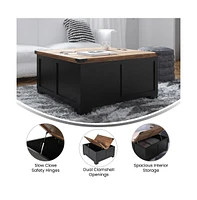 Green River Farmhouse Storage Coffee Table