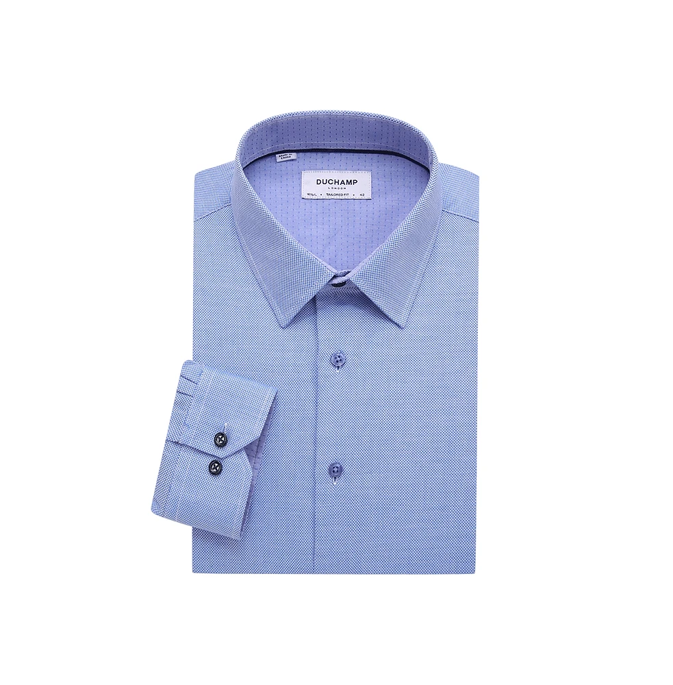 Duchamp London Textured Dress Shirt