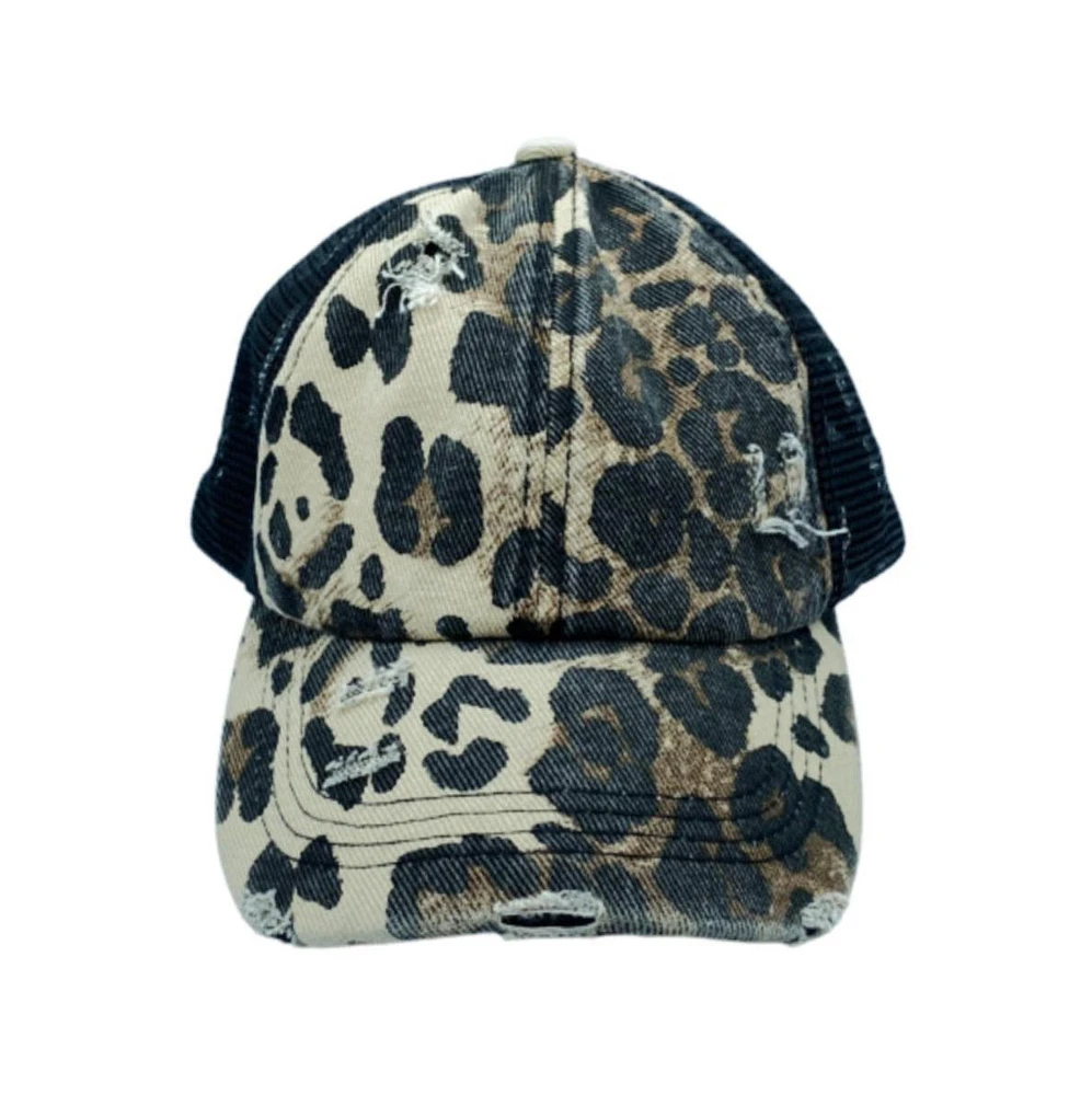 Headbands of Hope Women's Leopard Baseball Hat