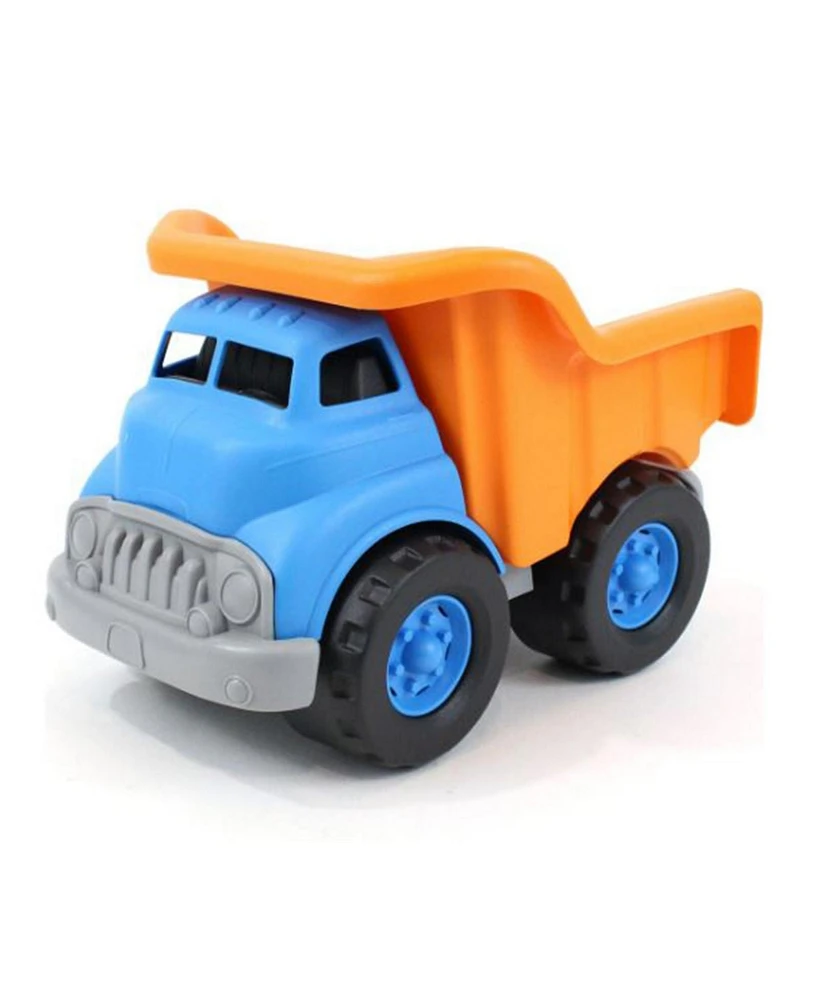 Fisher Price Green Toys Blue Orange Dump Truck