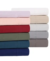 Superior Cotton Percale 300 Thread Count Solid Lightweight Duvet Cover Set