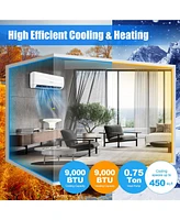 Vebreda Sugift 9000 Btu 17 SEER2 208-230V Ductless Mini Split Air Conditioner and Heater