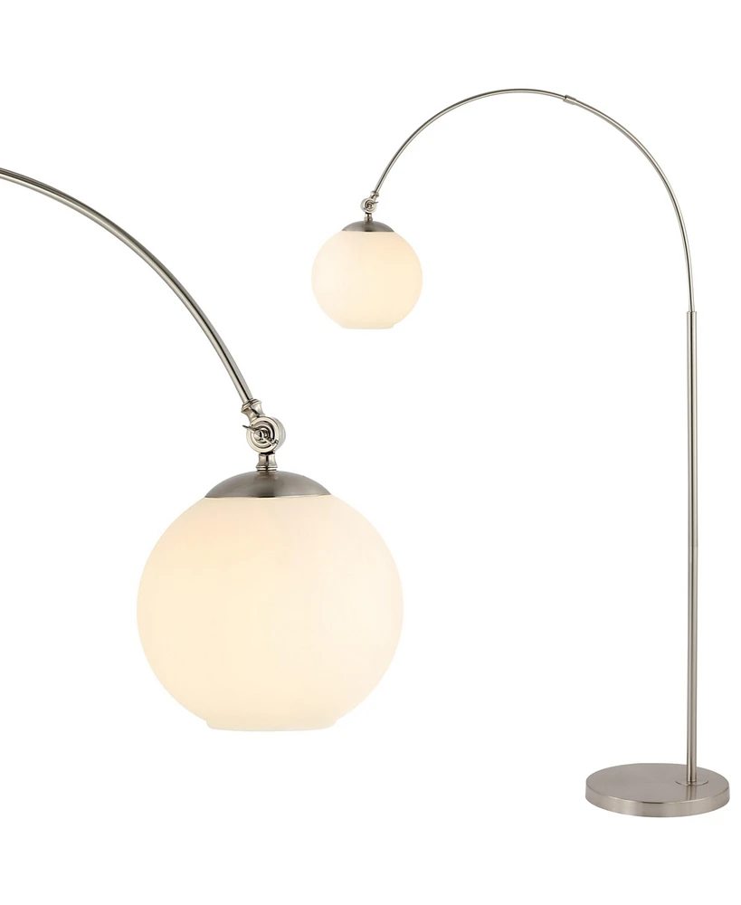 Jonathan Y Nora Coastal Retro Iron Led Floor Lamp
