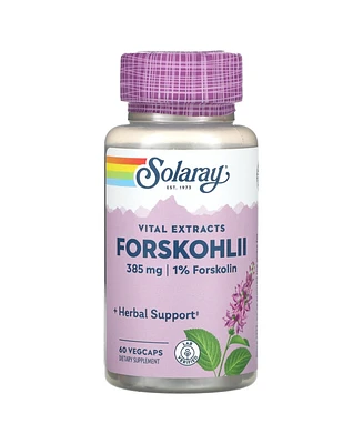 Solaray Vital Extracts Forskohlii 385 mg - 60 VegCaps - Assorted Pre