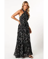 Petal and Pup Women's Lennon Halterneck Maxi Dress