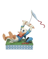 Enesco Disney Traditions A Flying Duck Donald With Kite Decorative Figurine 6014314