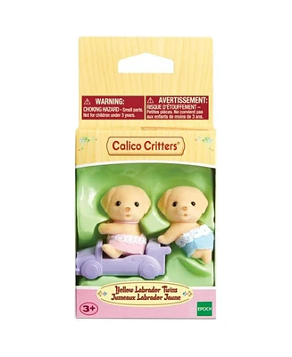 Epoch Calico Critters Yellow Labrador Twins Figure Set