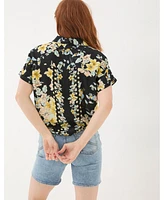 FatFace Women's Cali Citrus Floral Shirt