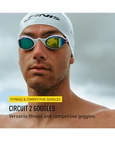 Finis Circuit2 Goggle Red-Yellow Mirror