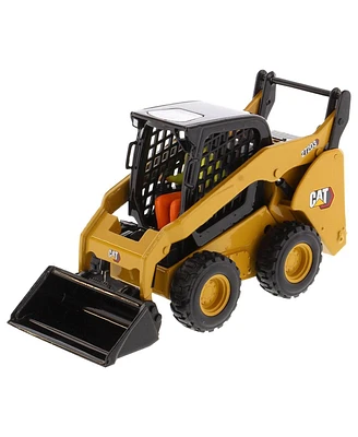 Diecast Masters 1/32 Cat Skid Steer Loader w/ Bucket, Fork and Grapple Tools