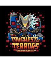 Sonic The Hedgehog Boys Bioworld Metal Sonic "Toughest of Terrors" Youth Black Crew Neck Sweatshirt