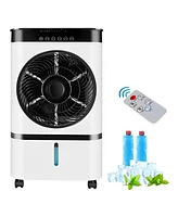 Sugift 3-in-1 Air Cooler Portable Evaporative Air Cooler Fan & Humidifier with Remote Control