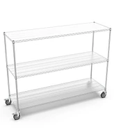 Simplie Fun Heavy Duty Height Adjustable Metal Storage Shelves