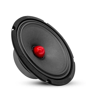 5 Core 8 inch Mid Range Speakers Woofer w/ Bullet Tweeter/ 580W Power, 30 Oz Magnet, 4 Ohm