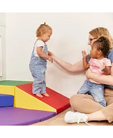 ECR4Kids SoftZone Adventurer's Summit Ramp, Assorted, 4-Piece