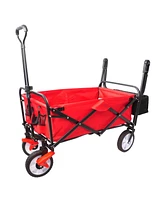 Simplie Fun Heavy Duty Collapsible Outdoor Utility Wagon