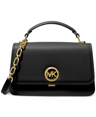 Michael Michael Kors Delancey Medium East West Top Handle Chain Satchel