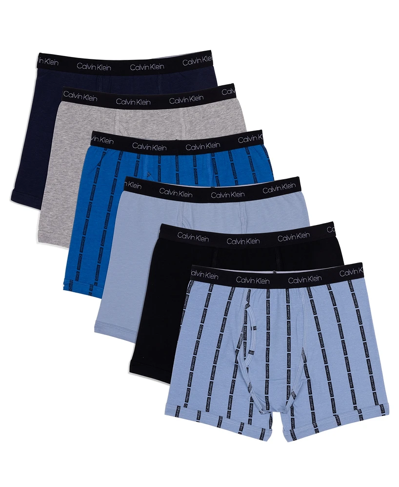 Calvin Klein Boys 6 Pack Boxer Brief