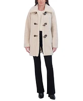 Laundry by Shelli Segal Women's Teddy Toggle Coat