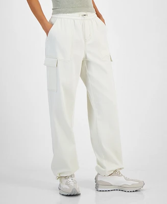 Vanilla Star Juniors' High-Rise Slim-Leg Cargo Pants