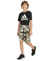 adidas Big Boys Camo Shorts