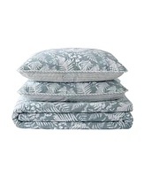 Eddie Bauer Fern Garden Reversible Piece Quilt Set