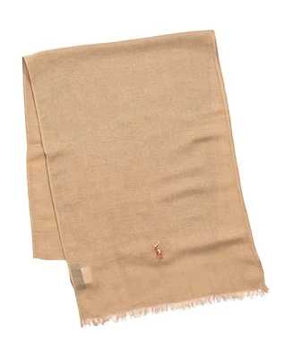 Polo ralph lauren Washed linen blend scarf