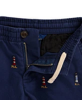 Polo Ralph Lauren Toddler and Little Boys Prepster Embroidered Chino Shorts