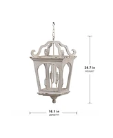 Streamdale Furniture Adjustable Chain Light Fixture, Bulb Not Included