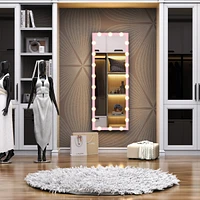 Streamdale Furniture Full Length Hollywood Mirror with Lights & Touch Control