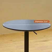 Adjustable Swivel Bar Table for Home and Kitchen