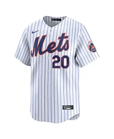 Nike Big Boys and Girls Pete Alonso White New York Mets Home Limited Player Jersey