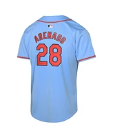 Nike Big Boys and Girls Nolan Arenado Light Blue St. Louis Cardinals Alternate Limited Player Jersey